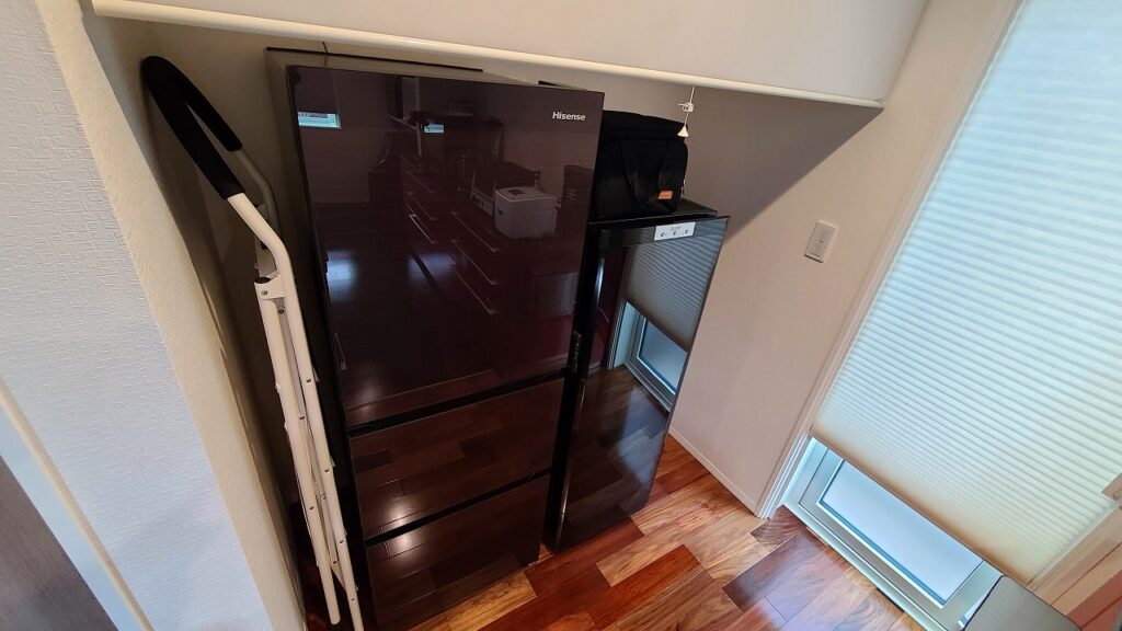 冷蔵庫　スペース